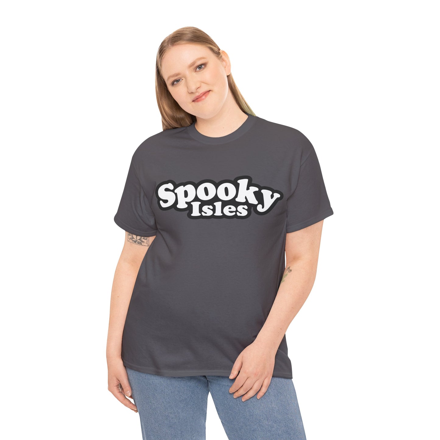 Spooky Isles Unisex Heavy Cotton Tee