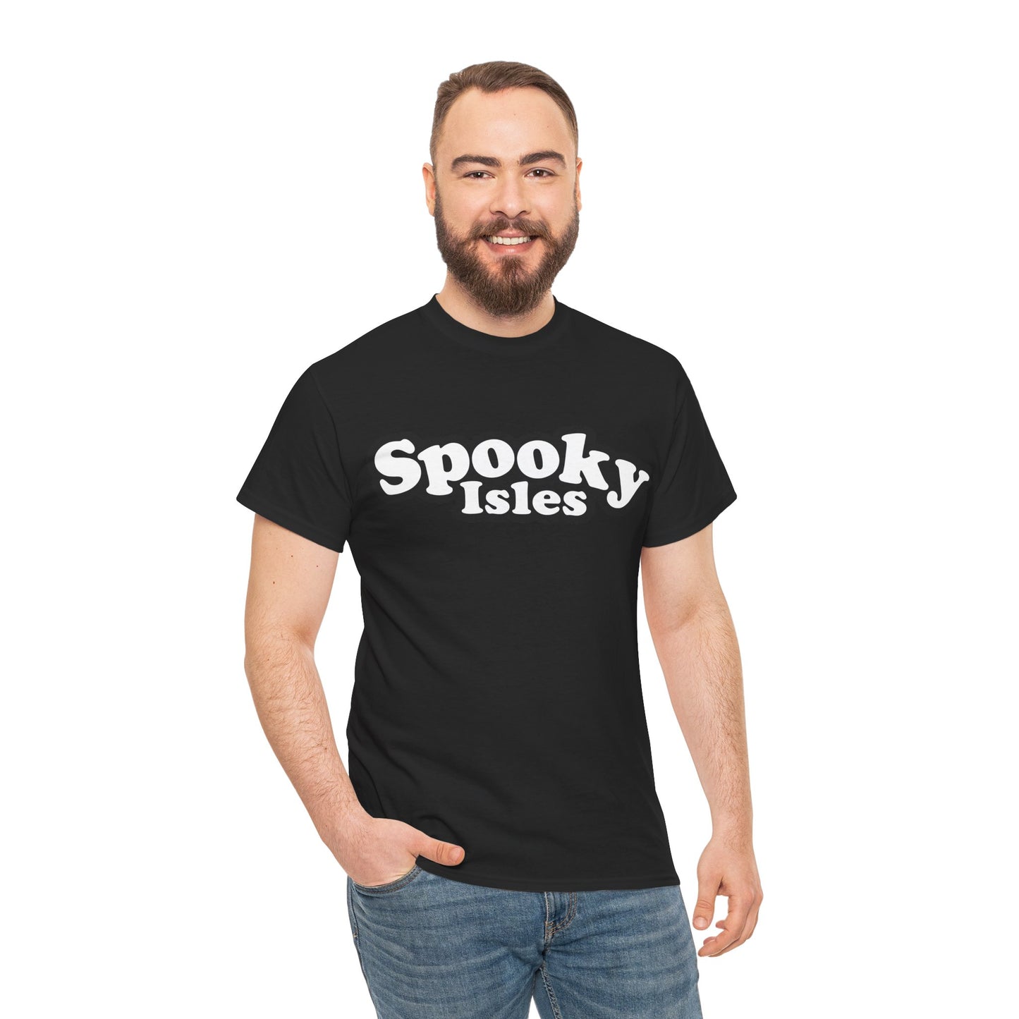 Spooky Isles Unisex Heavy Cotton Tee