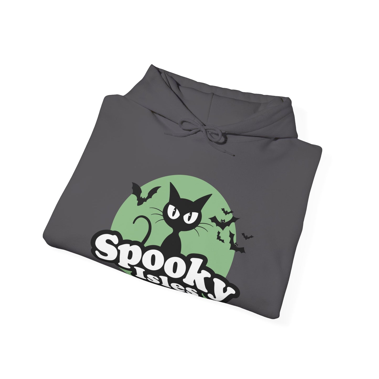 Spooky Cat Unisex Hooded Sweatshirt