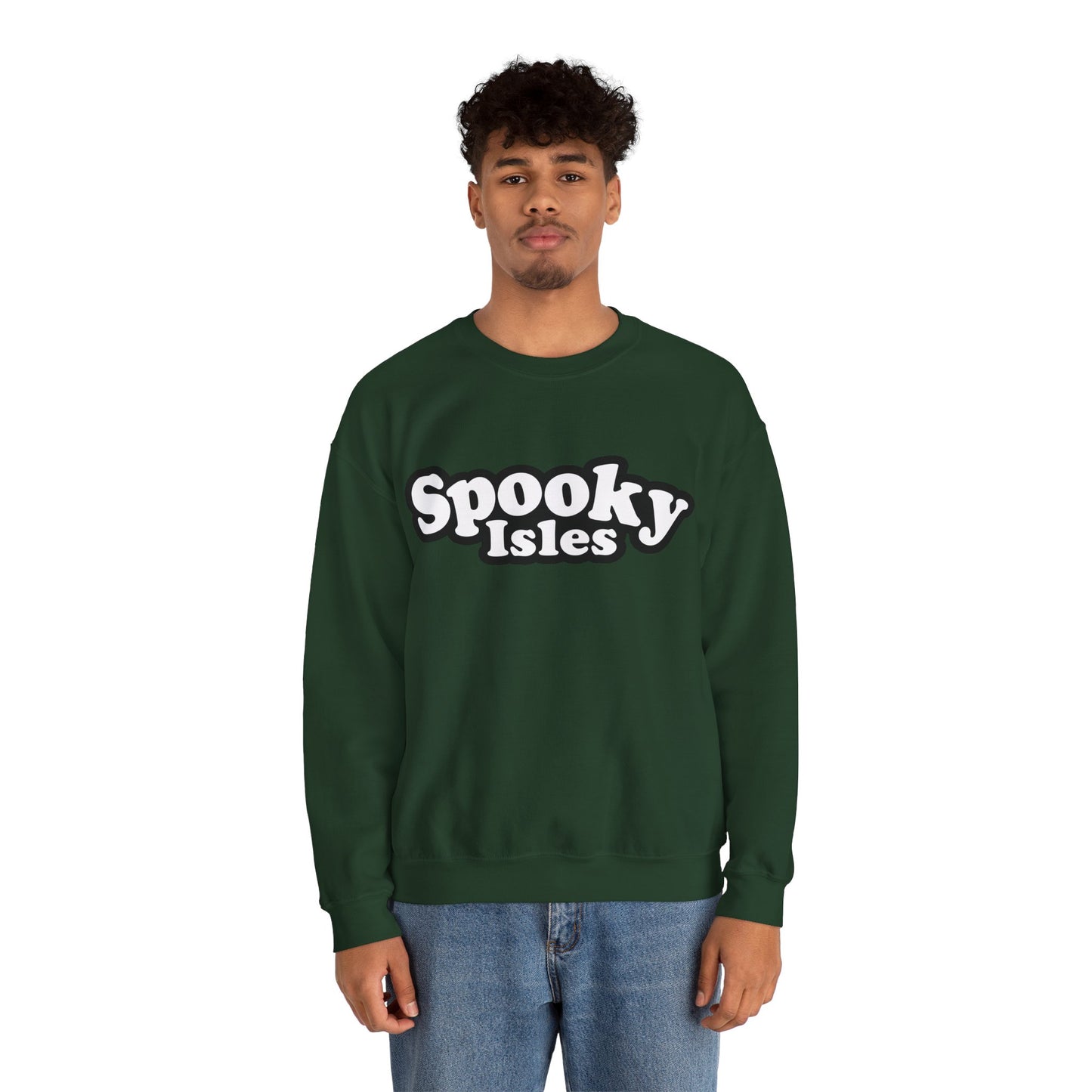 Spooky Isles Unisex Crewneck Sweatshirt