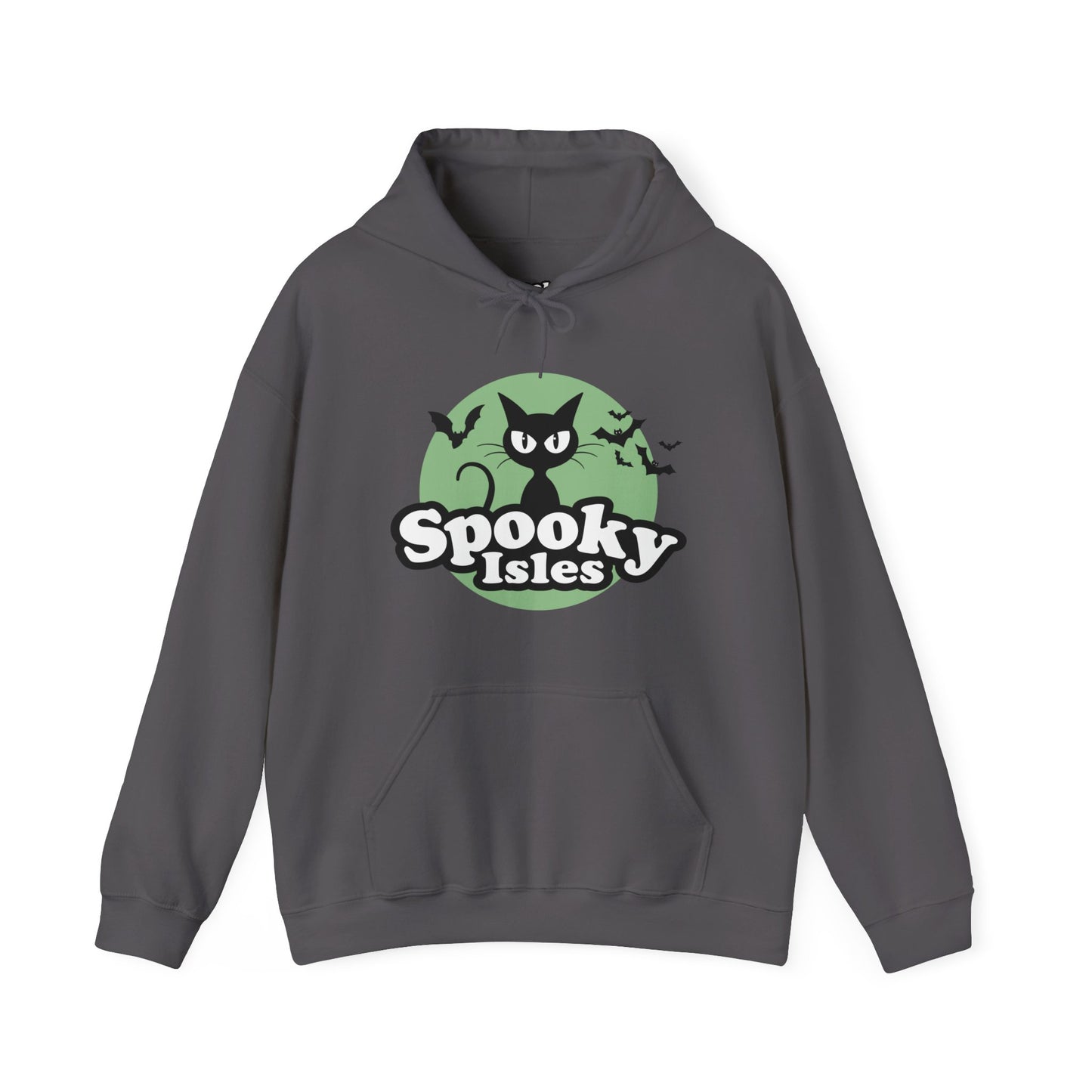 Spooky Cat Unisex Hooded Sweatshirt