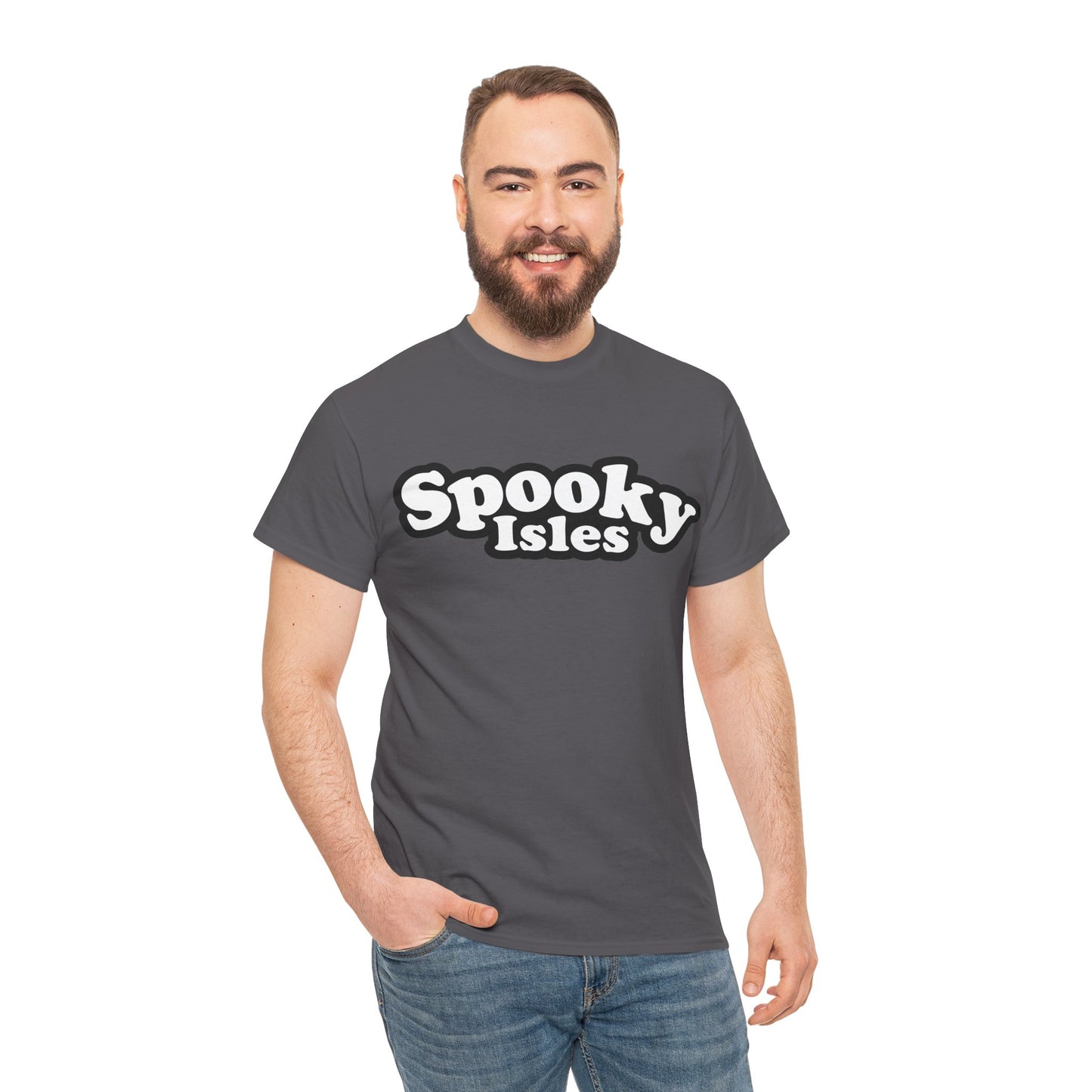 Spooky Isles Unisex Heavy Cotton Tee